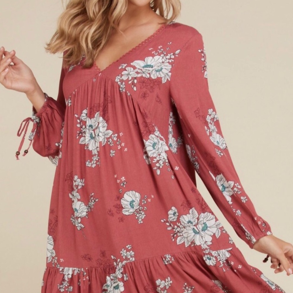 Floral Babydoll Dress
